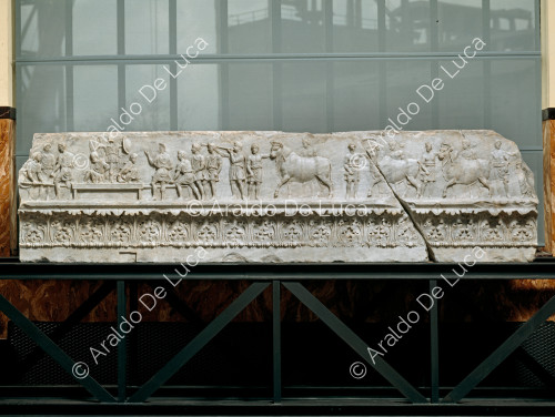 Tempel des Apollo Sosianus: Fries