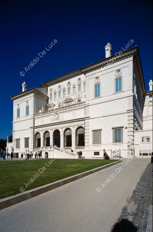 Vista exterior de Villa Borghese