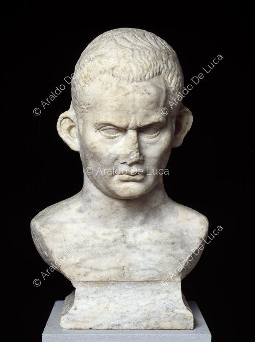 Male bust from a funerary relief
