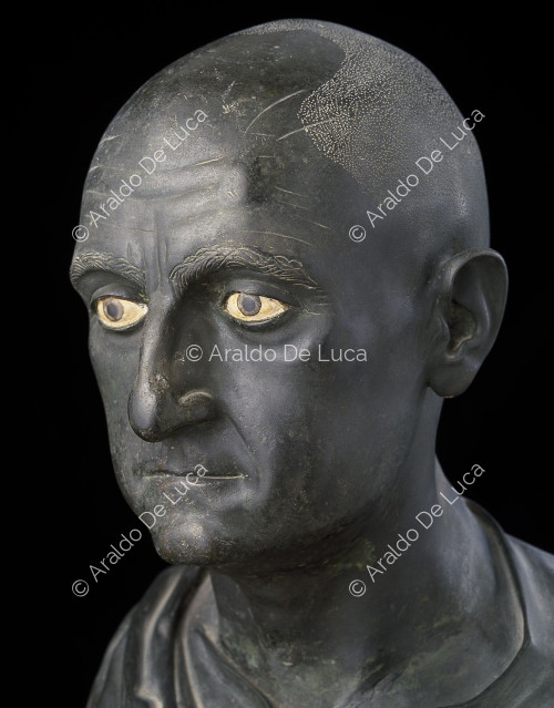Busto viril identificado con Escipión