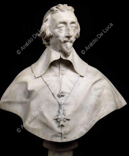 Busto del cardenal Armand de Richelieu