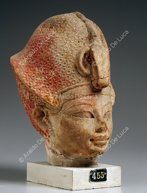 Testa di statua di Amenofi III