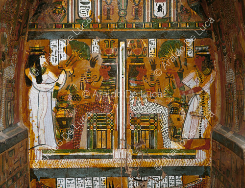 Lit du sarcophage momiforme de Djedhorefankh