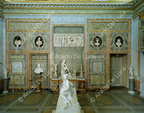 Veduta della sala I o Sala Paolina Borghese