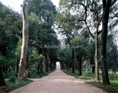Il parco di villa Borghese