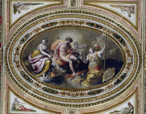 Ceiling of the Chamber of the Muses