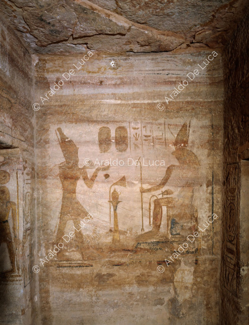Ramesse II e Horus