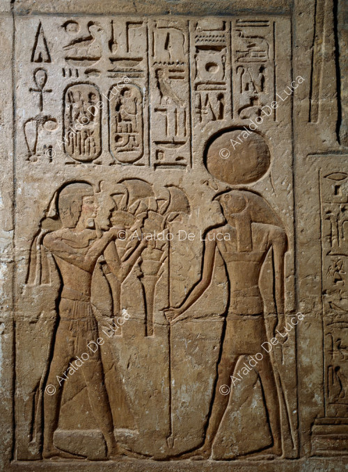Ramesse II et Amon Ra
