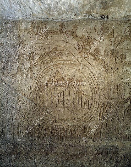Battle of Qadesh: depiction of the city of Qadesh