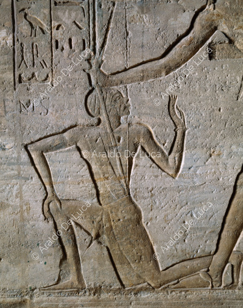 Nubischer Gefangener (Detail)