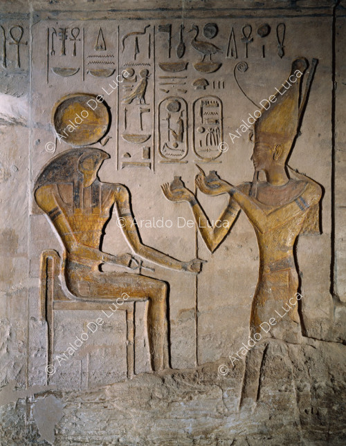 Ra-Horakhty y Ramsés II