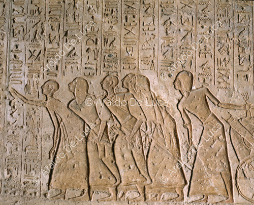 Battaglia di Qadesh: concilio di guerra di Ramesse II con ufficiali