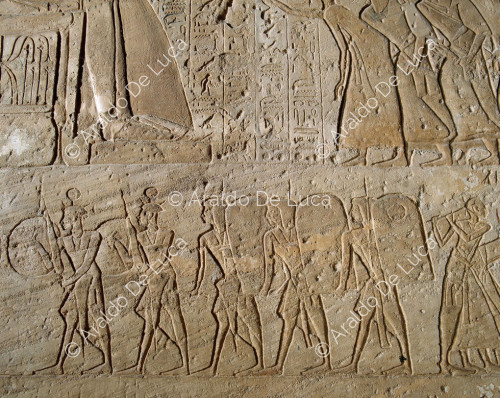 Batalla de Qadesh: la escolta de Ramsés II