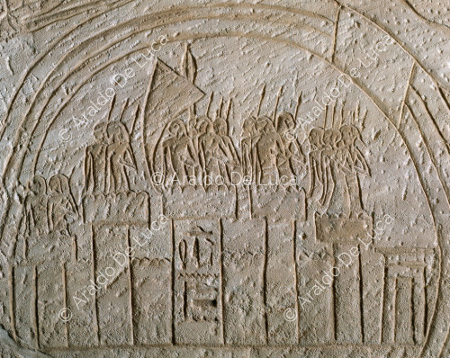 Batalla de Qadesh: representación de la ciudad de Qadesh