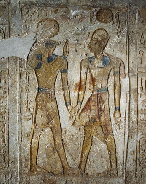 Templo de Ramsés II. Detalle de la batalla de Quadesh