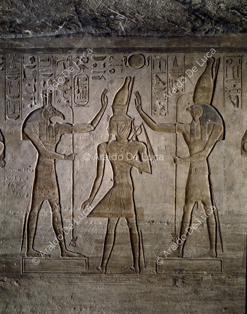 Ramses II., Horo und Seth