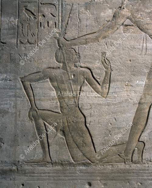 Nubischer Gefangener (Detail)