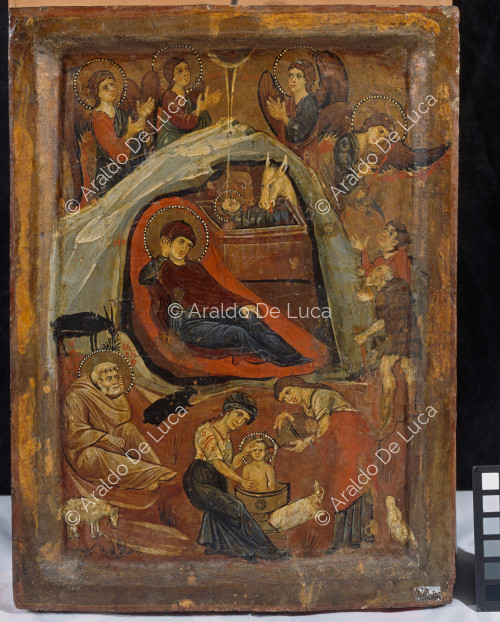 Icon with the Nativity