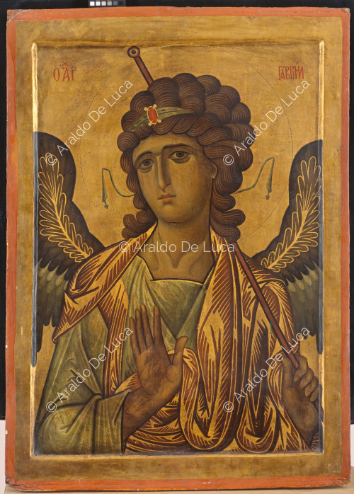 Icona con Arcangelo Gabriele