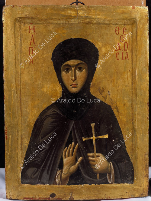 Icon with St Theodosia