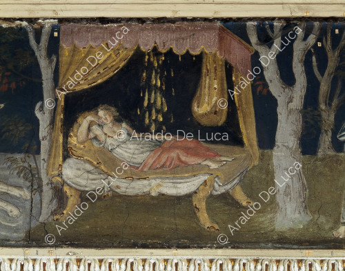 Fresco with Danae