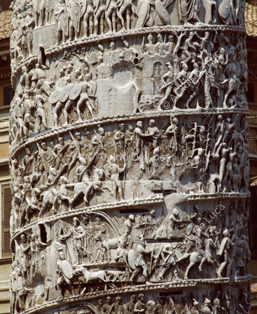 Memorial column of Emperor Marcus Aurelius
