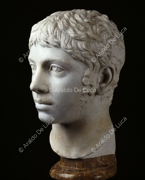 Portrait bust of Heliogabalus