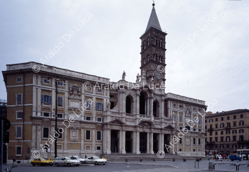 Basilique de Santa Maria Maggiore. Façade