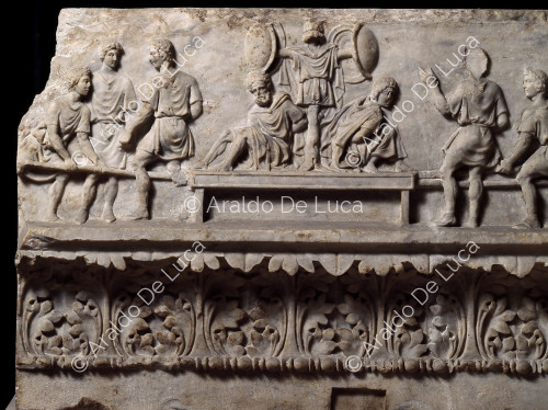 Friso: procesión del templo de Apolo Sosiano