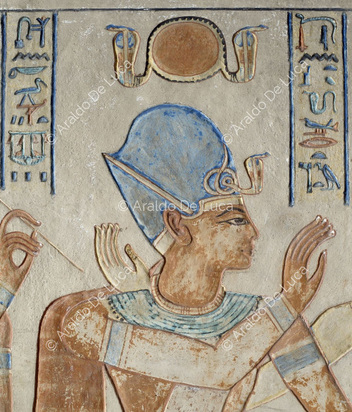 Ramesse III. Particolare