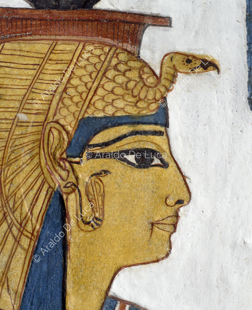 Detail of the Queen Nefertari