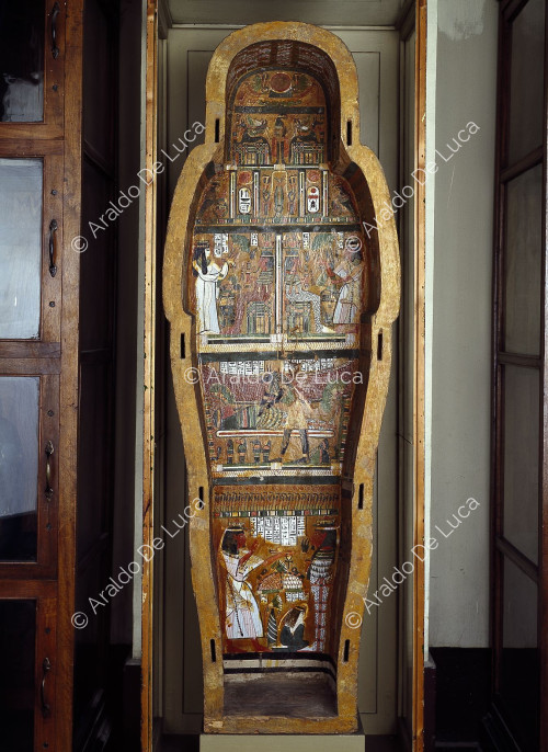 Cubierta del sarcofago mumiforme de Djedhorefankh