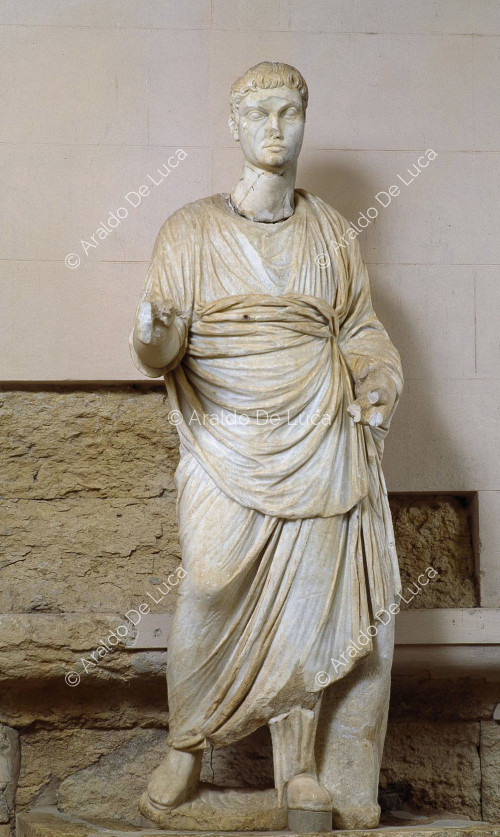 Statue with head of Emperor Honorius