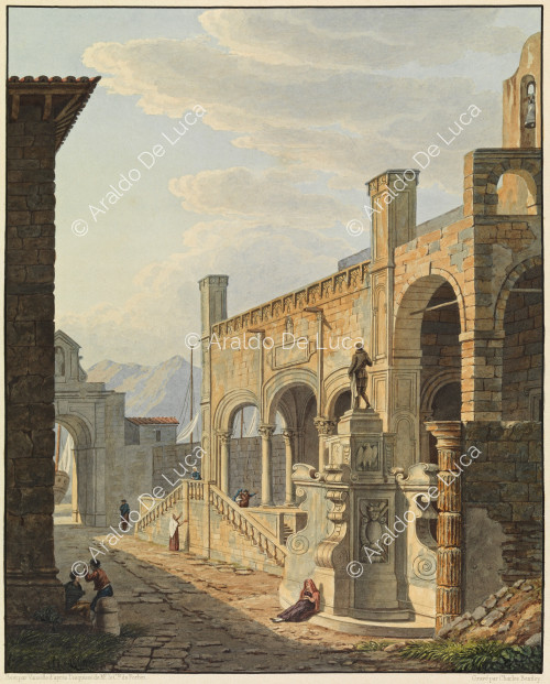 View of the Church of Santa Maria della Catena in Palermo - Santa Maria della Catena in PalermoPicturesque journey in Sicily dedicated to her royal highness Madam the Duchess de Berry. First volume