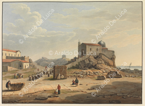 View of the Chapel of San Salvatore in Catania - Picturesque journey in Sicily dedicated to her royal highness Madam the Duchess de Berry. Second volume