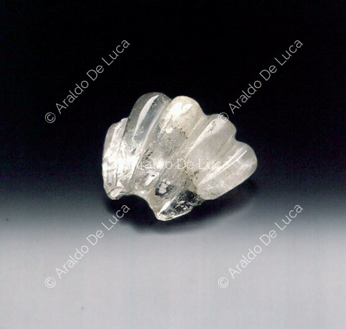 Rock crystal bead element