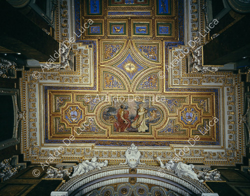 Transept ceiling