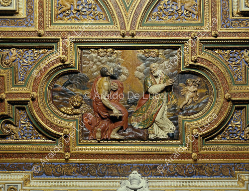 Plafond du transept (partie)