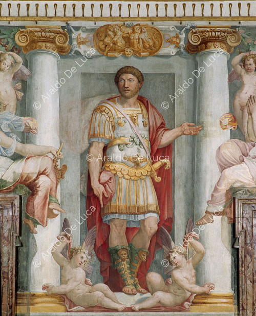 Retrato del emperador Adriano
