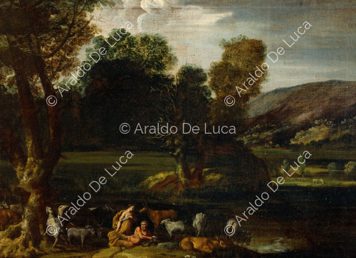Landscape with Diana and Pan
