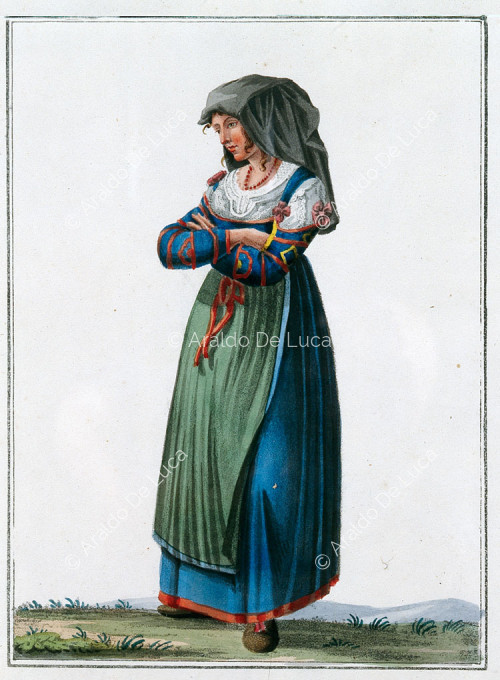 Woman from the village of Pizzo