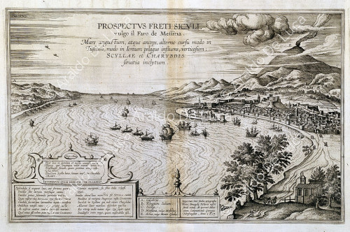 Prospectus Freti Siculi, vulgo il Faro de Messina