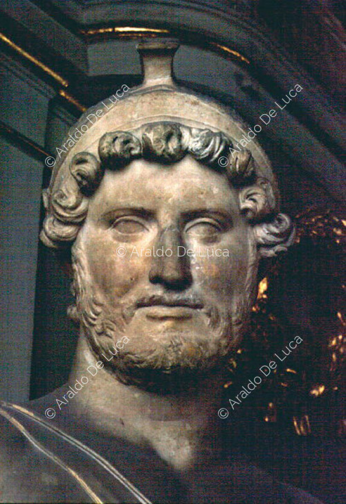 Statue of Hadrian as Mars