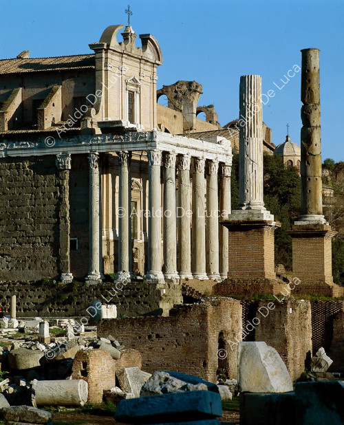 Tempel des Antoninus und der Faustina