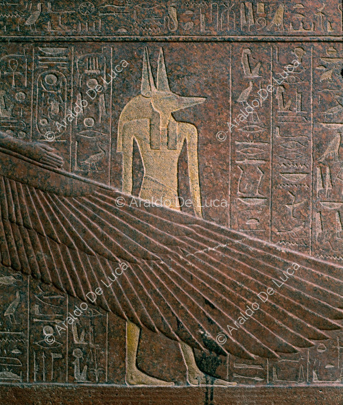 Sarcophagus of Horemheb: Duamutef