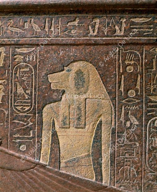Sarcophagus of Horemheb: Hapy