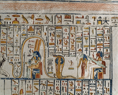 Amduat: gods and enemies of Osiris