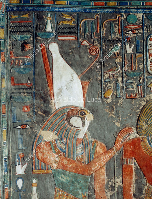 Horus con Horemheb