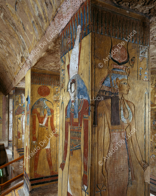 Hathor, Horsiesi, Thot et Osiride
