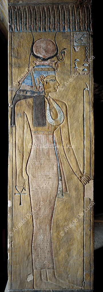 La déesse Hathor de l'Ouest